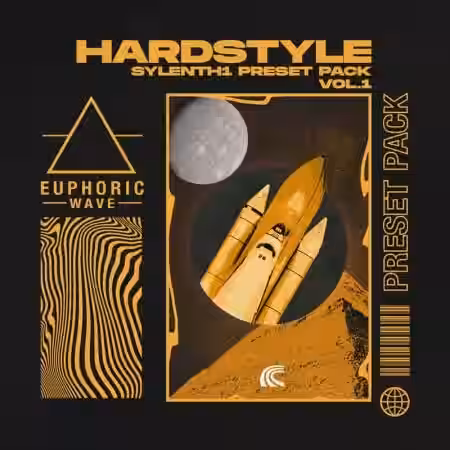 Euphoric Wave Hardstyle Sylenth1 Preset Pack 1 [Synth Presets, FST] - Sample Pack Artwork