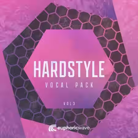 Euphoric Wave Hardstyle Vocal Pack 3 [WAV] - Sample Pack Artwork