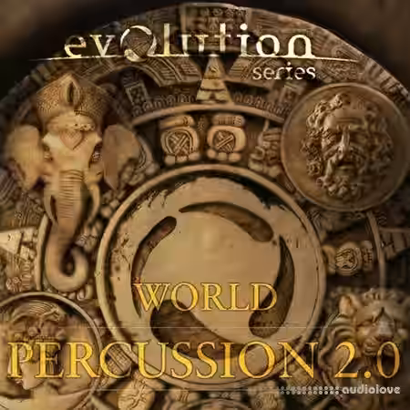 Evolution Series World Percussion v2.0 [KONTAKT] - Sample Pack Artwork