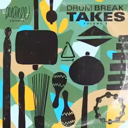 Ewonee Drum Break Takes Vol.3 [WAV] - Sample Pack Artwork