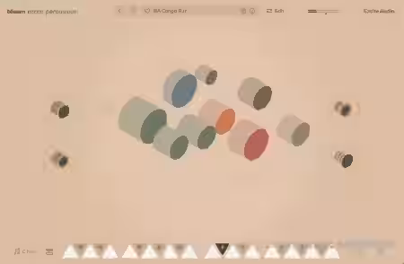 Excite Audio Bloom Drum Percussion v1.0.0 [WiN, MacOSX] - Sample Pack Artwork