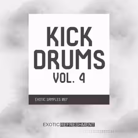 Exotic Music Production Kick Drums 4 Drum Sample Pack [WAV] - Sample Pack Artwork