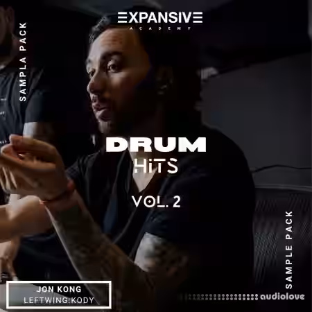 Expansive Academy Jon Kong's Drum Hits Vol.2 [WAV] - Sample Pack Artwork