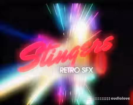 Ezra Cohen Retro Stingers SFX [WAV] - Sample Pack Artwork