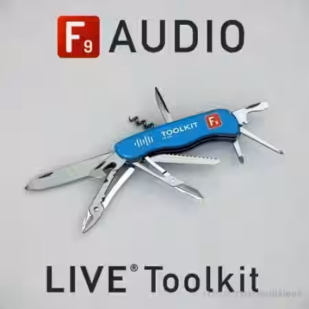 F9 Audio F9 Toolkit for Ableton Live 9+10 Deluxe Edition [Ableton Live] - Sample Pack Artwork