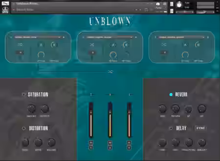 Fallout Music Group Unblown [KONTAKT] - Sample Pack Artwork