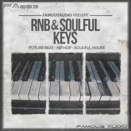 Famous Audio RnB and Soulful Keys [WAV, MiDi] - Sample Pack Artwork