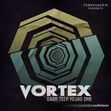Famous Audio Vortex Dark Tech Neuro DnB [WAV] - Sample Pack Artwork
