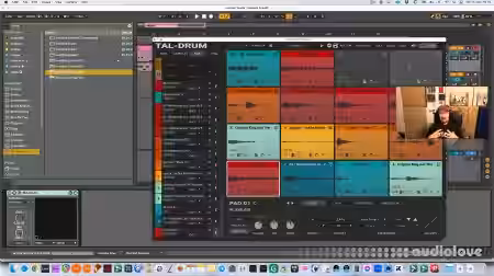 Fanu/FatGyver Let's Make a Custom Drumbreak/Drumloop (and peep TAL Drum) [TUTORiAL] - Sample Pack Artwork