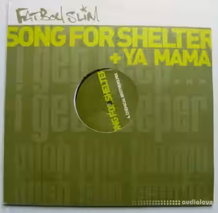 Fatboy Slim Song For Shelter (Accapella) ViNYL RiP - Sample Pack Artwork