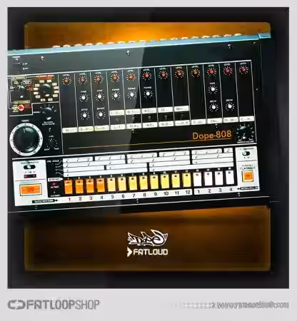 FatLoud Dope 808 [WAV, AiFF, Maschine] - Sample Pack Artwork