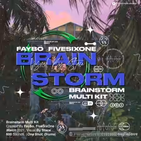 Faybo and Fivesixone Brainstorm (Multi Kit) [WAV] - Sample Pack Artwork