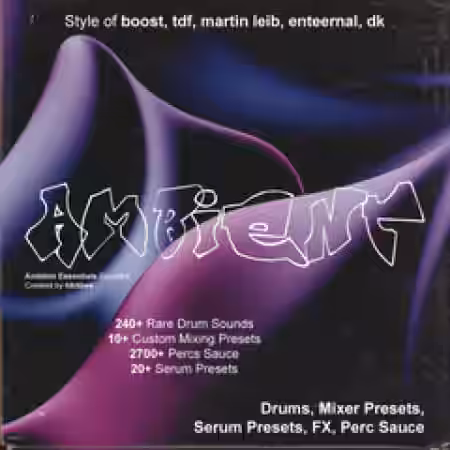 fdotbee Ambient Essentials Stash Kit [WAV, Synth Presets, DAW Presets] - Sample Pack Artwork