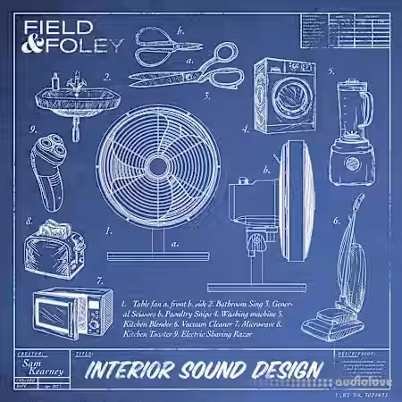 Field and Foley Interior Sound Design [WAV] - Sample Pack Artwork