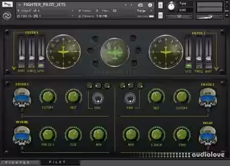 Fighter Pilot [KONTAKT] - Sample Pack Artwork