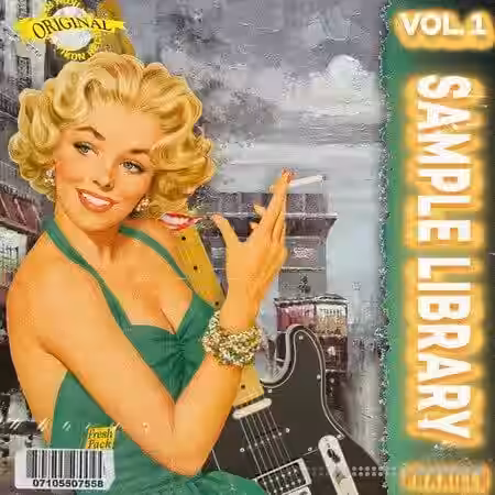 Fikon Records Fraxille Sample Library Vol.1 [WAV] - Sample Pack Artwork