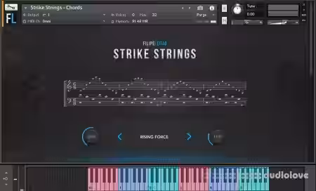 Filipe Leitao Strike Strings v1.1 [KONTAKT] - Sample Pack Artwork