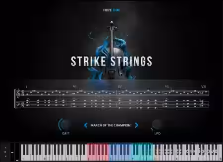 Filipe Leitao Strike Strings (Player Edition) [KONTAKT] - Sample Pack Artwork