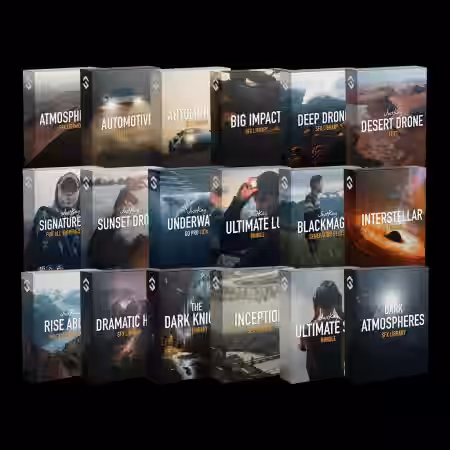 Film Space The Master Bundle LUTs [WAV] - Sample Pack Artwork