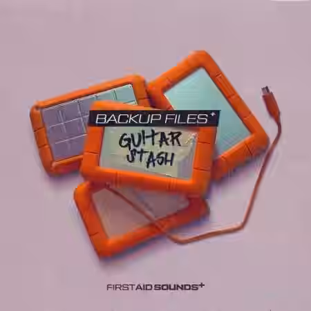 First Aid Sounds Backup Files: Guitar Stash [WAV] - Sample Pack Artwork