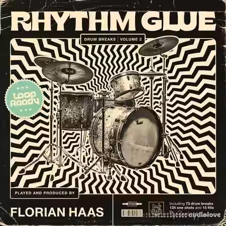 Florian Haas Drums Rhythm Glue Drum Breaks Vol.2 [WAV] - Sample Pack Artwork