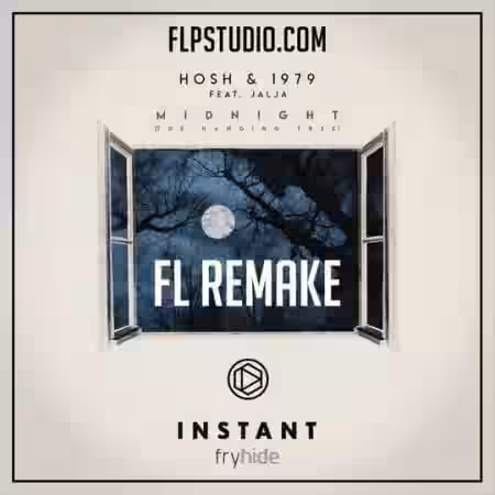 FLP Studio HOSH, 1979 ft Jalja Midnight (The Hanging Tree) Fl Studio Remake (Melodic House Template) - Sample Pack Artwork