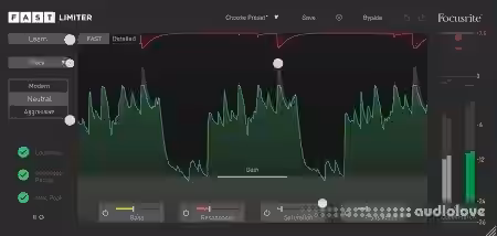 Focusrite FAST Limiter v1.0.0 [U2B] [MacOSX] - Sample Pack Artwork