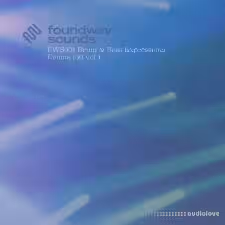 foundwav sounds FWS001 Drum and Bass Expressions Drums 160 Vol 1 [WAV] - Sample Pack Artwork