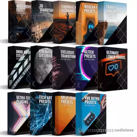 FOUR Editors Platinum Bundle: Complete All in 1 - 3000+ [WAV, Synth Presets] - Sample Pack Artwork
