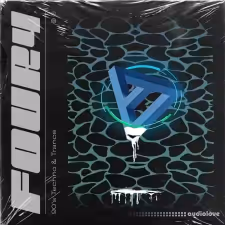 Four4 90s Techno and Trance [WAV, MiDi] - Sample Pack Artwork