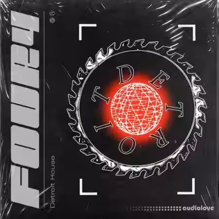 Four4 Detroit House [WAV, MiDi] - Sample Pack Artwork