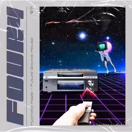Four4 Hypnotic Haze Future Groove House [WAV] - Sample Pack Artwork