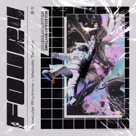 Four4 Molecular Rhythms Melodic Techno [WAV] - Sample Pack Artwork
