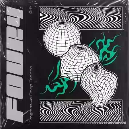 Four4 Progressive Deep Techno [WAV] - Sample Pack Artwork