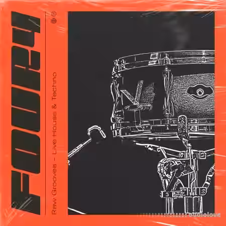 Four4 Raw Grooves - Live House and Techno [WAV] - Sample Pack Artwork