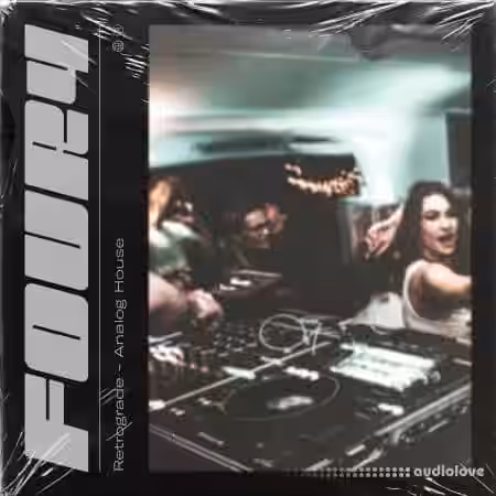 Four4 Retrograde Analog House [WAV] - Sample Pack Artwork