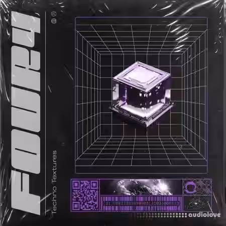 Four4 Techno Textures [WAV, MiDi, Synth Presets] - Sample Pack Artwork