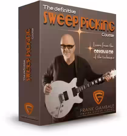 Frank Gambale The Definitive Sweep Picking Course [TUTORiAL] - Sample Pack Artwork