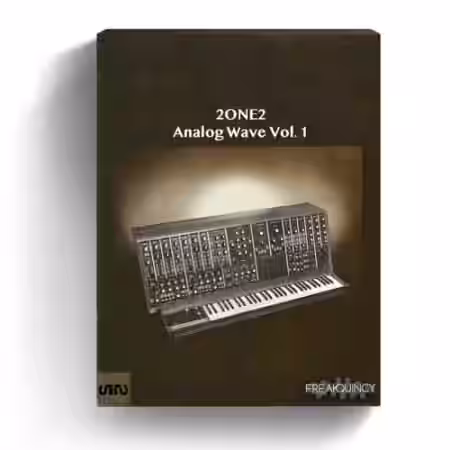 Freakquincy 2ONE2 Analog Wave Vol.1 (Sample Loops Stems and Midi Kit) [WAV, MiDi] - Sample Pack Artwork