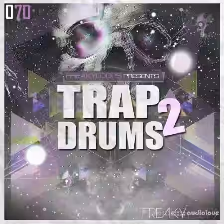 Freaky Loops Trap Drums Vol.2 [WAV] - Sample Pack Artwork