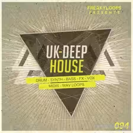 Freaky Loops UK Deep House [WAV] - Sample Pack Artwork