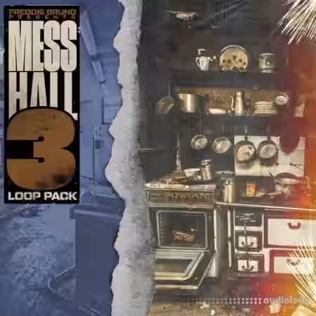 Freddie Bruno MESS HALL 3 [WAV] - Sample Pack Artwork