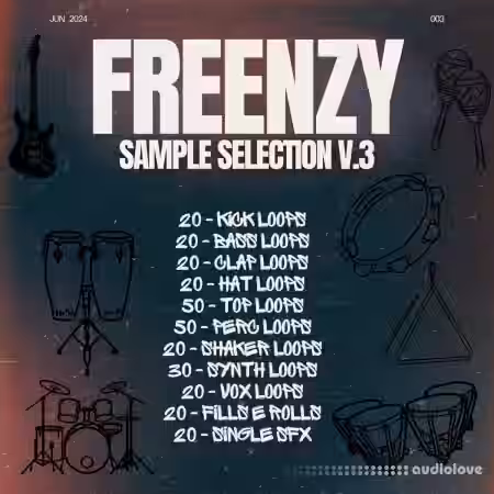 Freenzy Music Freenzy Sample Selection V.3 [WAV] - Sample Pack Artwork