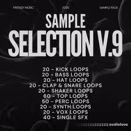 Freenzy Music Freenzy Sample Selection V.9 [WAV] - Sample Pack Artwork