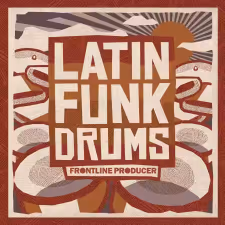 Frontline Producer Latin Funk Drums [WAV] - Sample Pack Artwork