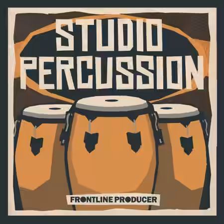 Frontline Producer Studio Percussion [WAV] - Sample Pack Artwork