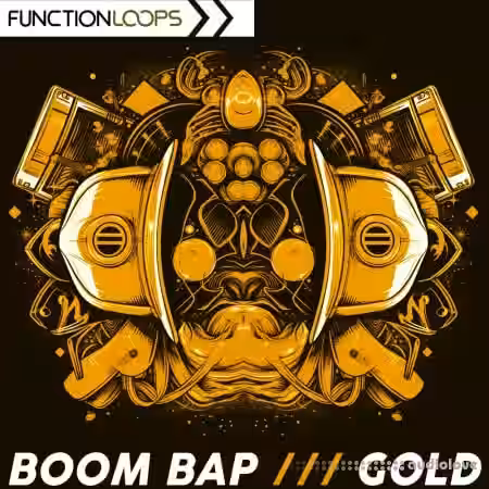 Function Loops Boom Bap Gold [WAV] - Sample Pack Artwork