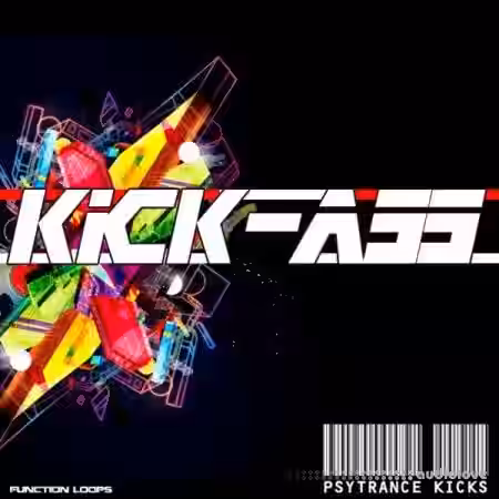 Function Loops Kick Ass Psytrance Kicks [WAV, MiDi] - Sample Pack Artwork