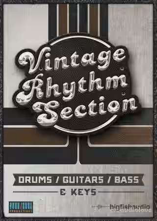 Funk Soul Productions Vintage Rhythm Section [KONTAKT] - Sample Pack Artwork
