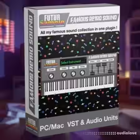 FUTUR Sample Famous Retro Sound V1 v1.5 [WiN, MacOSX] - Sample Pack Artwork